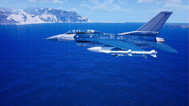 General Dynamics F-16 Fighting Falcon, Arma 3, vehicle, aircraft, HD wallpaper