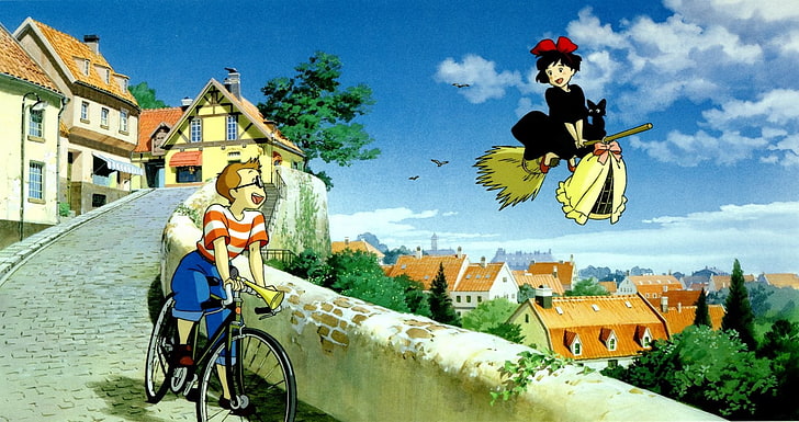 Kikis Delivery Service 1080p 2k 4k 5k Hd Wallpapers Free Download Wallpaper Flare