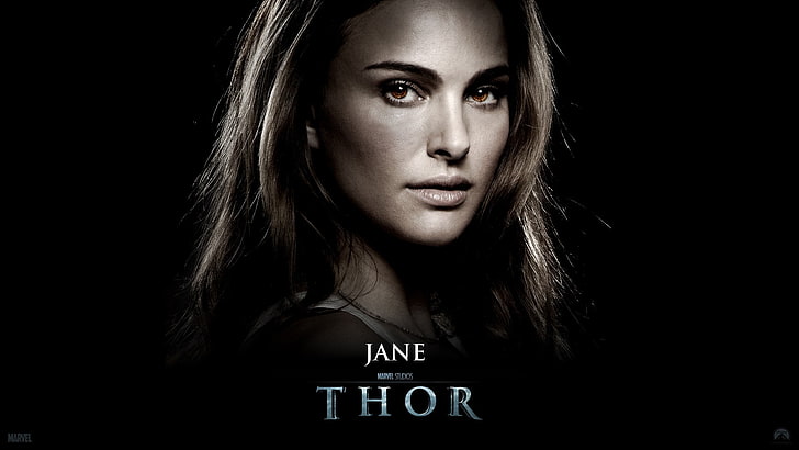 movies, Thor, Natalie Portman, Marvel Cinematic Universe, movie poster, HD wallpaper
