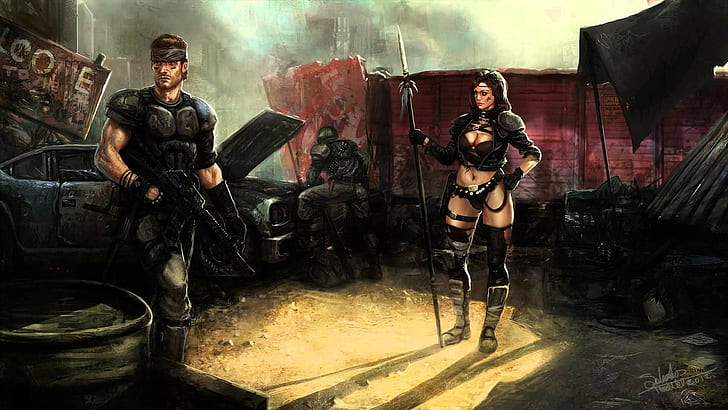 apocalyptic, Fallout, Wasteland 2, HD wallpaper
