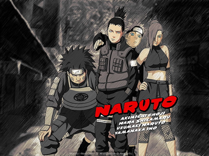 Naruto wallpaper, Anime, Chōji Akimichi, Ino Yamanaka, Naruto Uzumaki, HD wallpaper