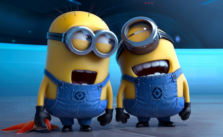 HD wallpaper: Despicable Me 2 Laughing Minions, Despicable Me Minions  wallpaper | Wallpaper Flare