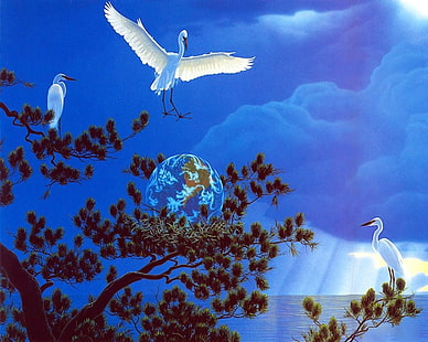 HD wallpaper: Bird, Nature, Animals, Fly, Sky | Wallpaper Flare