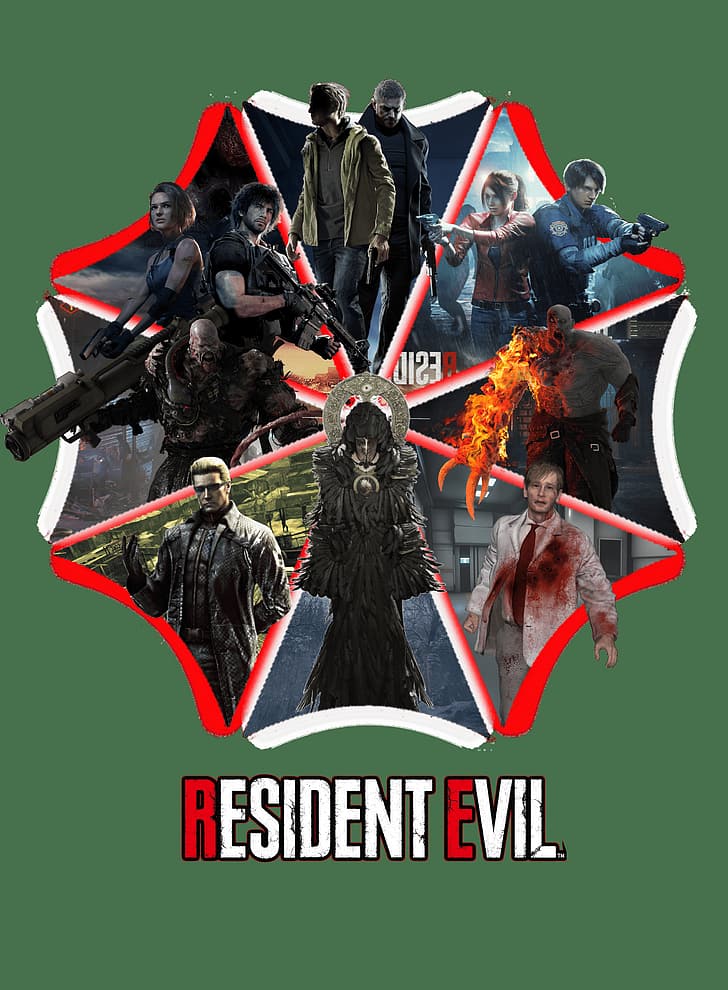 Resident Evil, Resident Evil 2 Remake, Resident Evil 3 Remake, HD wallpaper