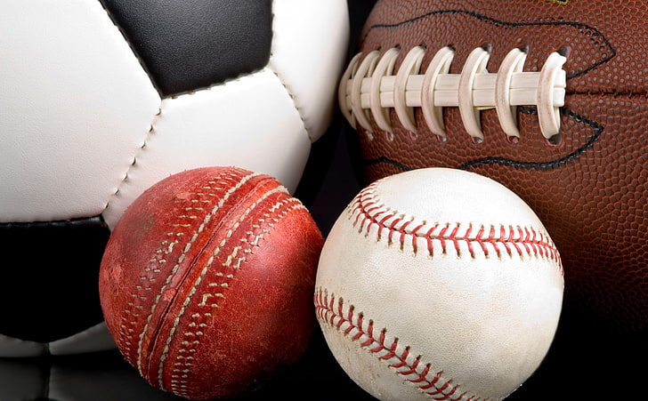 sports theme background images, ball, baseball - sport, baseball - ball, HD wallpaper
