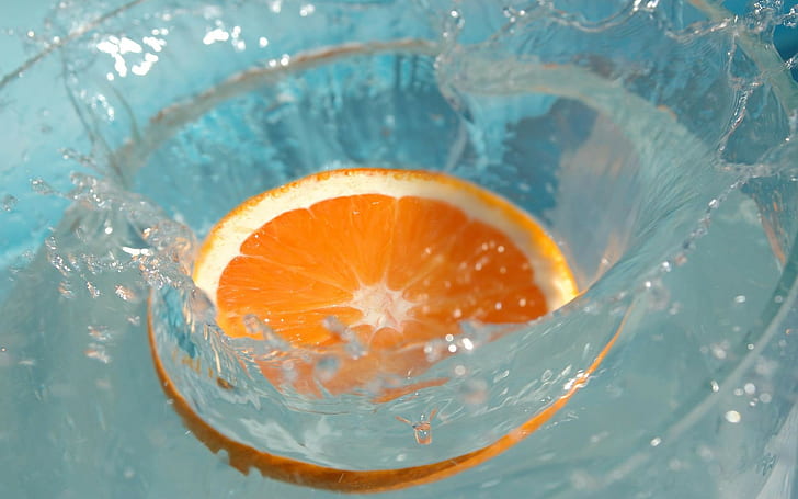 orange, liquid
