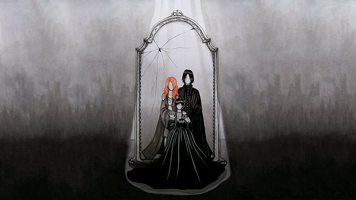 harry potter harry potter and the deathly hallows artwork severus snape
