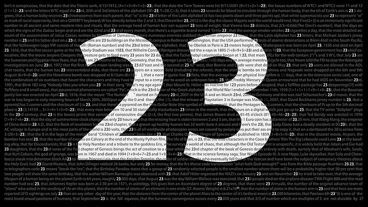 black and white area rug, conspiracy theory, numbers, communication, HD wallpaper