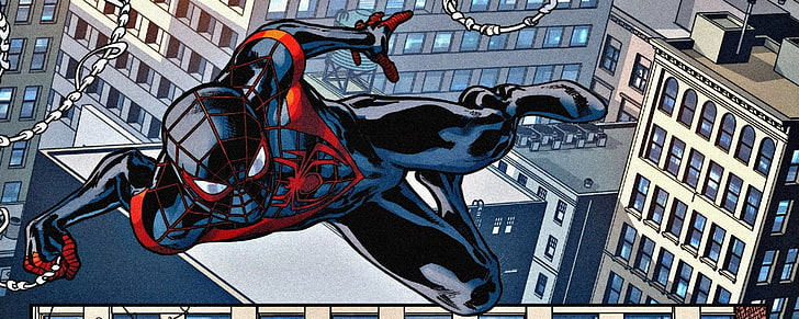 Spider-Man, Ultimate Spider-Man, Miles Morales, architecture