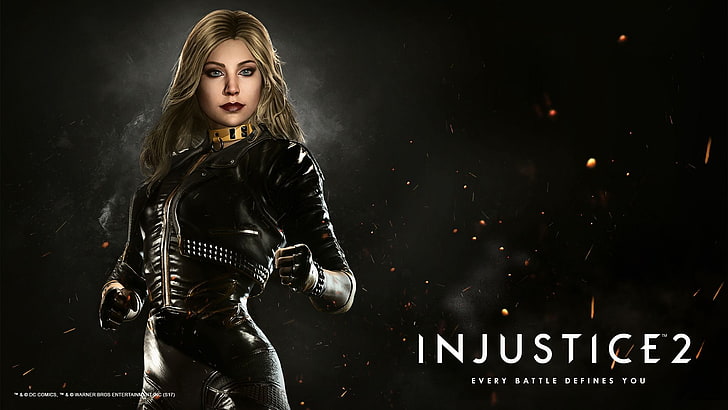 Injustice 2, DC Comics, Black Canary, young adult, women, young women, HD wallpaper