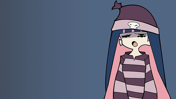 animated woman illustration, Panty and Stocking with Garterbelt