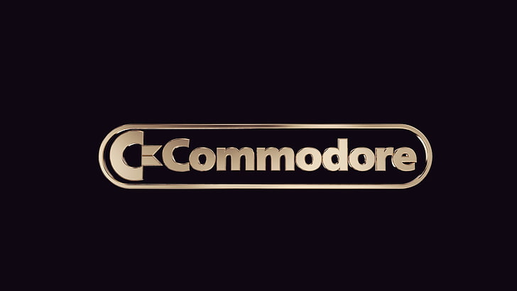 Commodore, Commodore 64, text, communication, black background, HD wallpaper