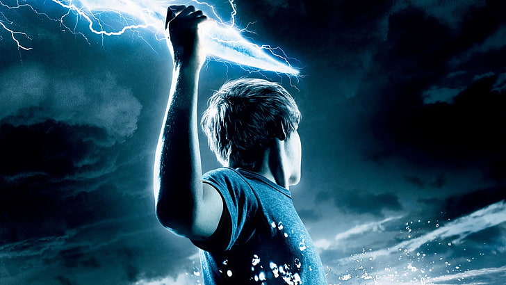 percy jackson and the olympians the lightning thief, one person, HD wallpaper