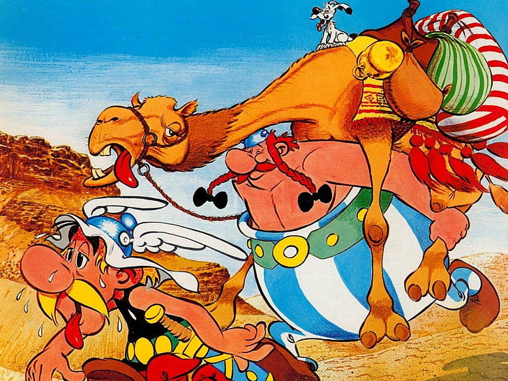 asterix, multi colored, mural, art and craft, creativity, no people