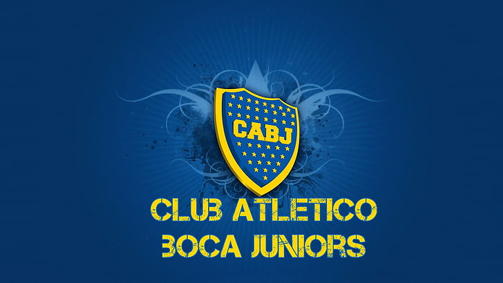 Club Atletico Boca Juniors logo, soccer clubs, Argentina, sports, HD wallpaper
