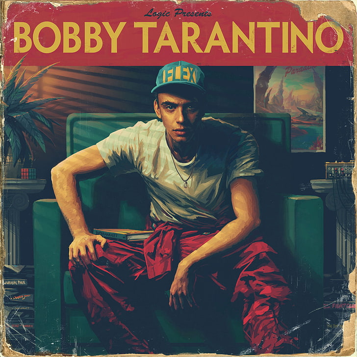 Album Covers, bobby tarantino, Hip Hop, illustration, Logic