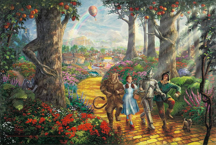 the wizard of oz, HD wallpaper