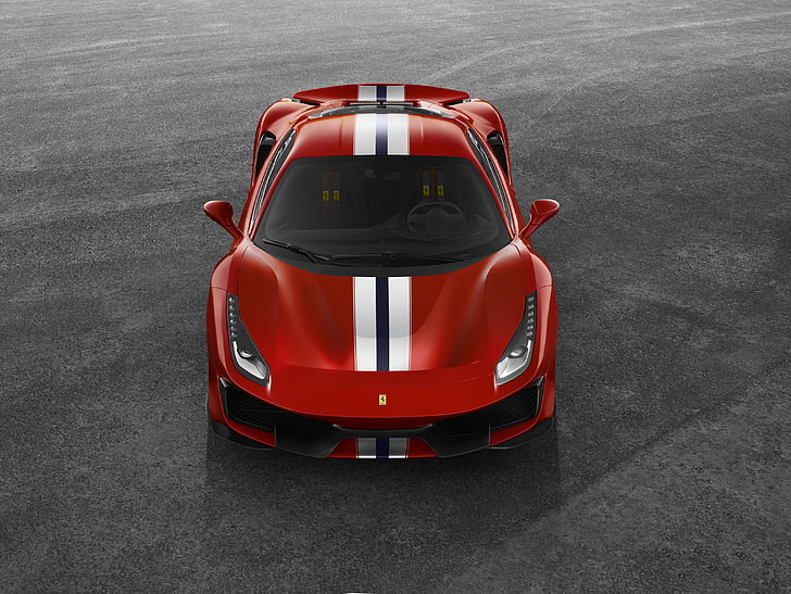 Geneva Motor Show, 2018, Ferrari 488 Pista, 4K, HD wallpaper