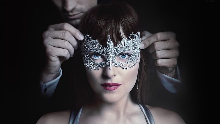 Fifty Shades of Grey, Ana, film, Most Popular Celebs in 2015, HD wallpaper