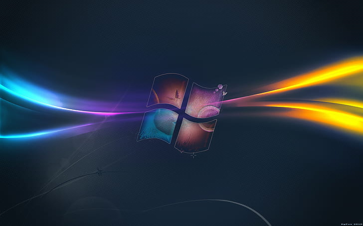 digital art, Windows 7, simple, operating systems, Microsoft Windows HD wallpaper