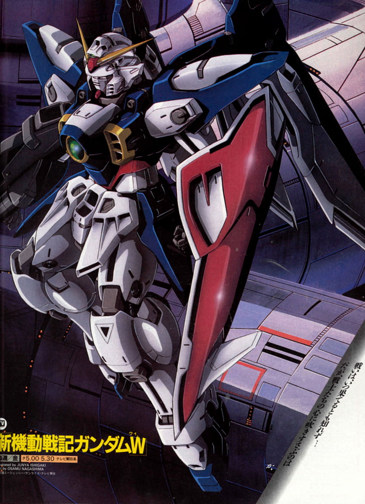 Mobile Suit Gundam Wing  Damaged Gundam Wing Gundam Wing Zero HD wallpaper   Pxfuel