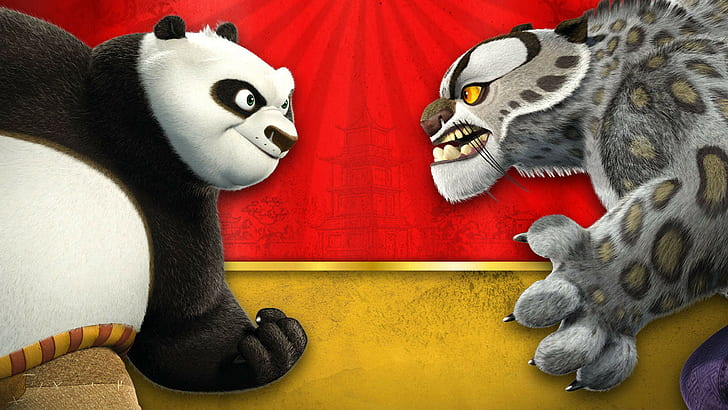 HD wallpaper: Kung Fu Panda, Po (Kung Fu Panda), Tai Lung | Wallpaper Flare