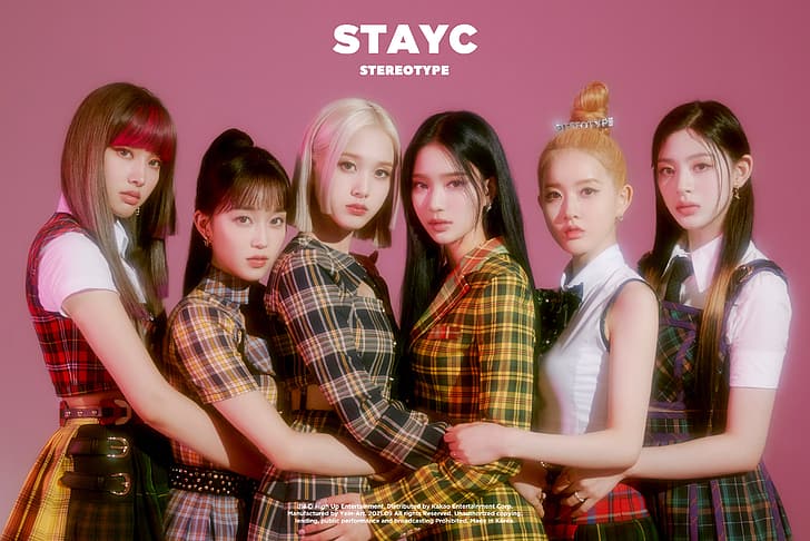 STAYC, K-pop, Asian, HD wallpaper