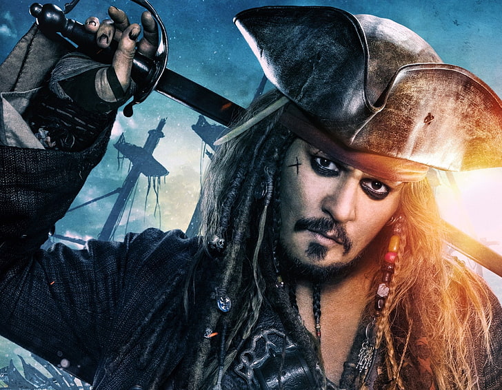 Jack Sparrow, Movie, Pirates Of The Caribbean: Dead Men Tell No Tales, HD wallpaper