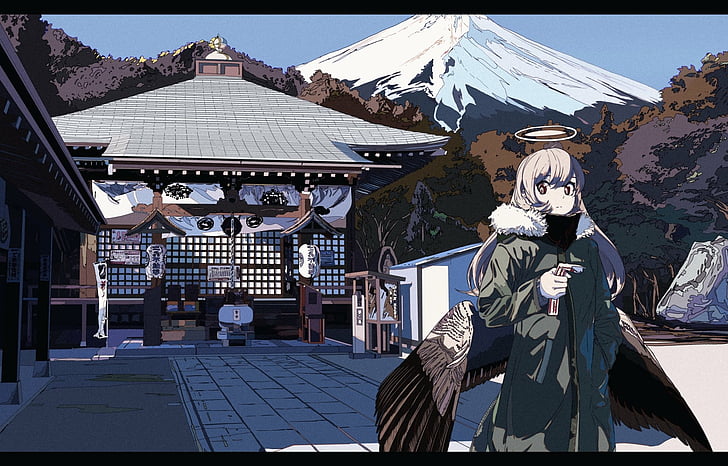 Mount Fuji Anime Wallpapers - Top Free Mount Fuji Anime Backgrounds -  WallpaperAccess