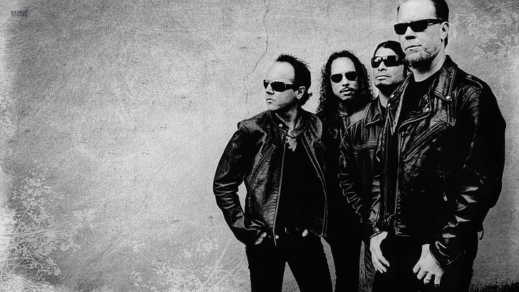 Metallica, metal music, men, wall - building feature, lifestyles
