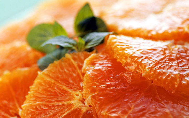 food, fruit, orange (fruit), macro, food and drink, healthy eating, HD wallpaper