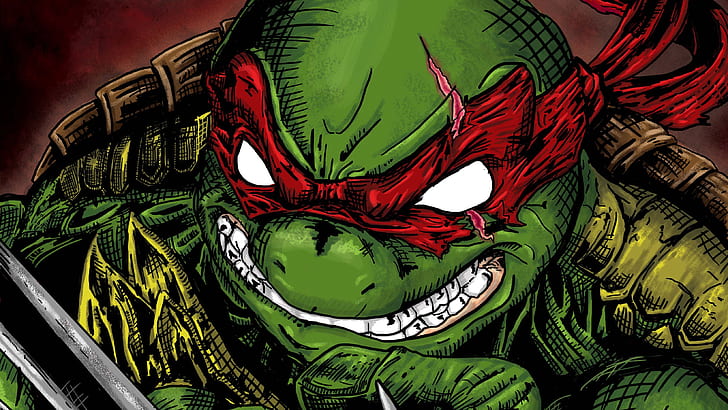 Teenage Mutant Ninja Turtles, Raphael (TMNT), HD wallpaper