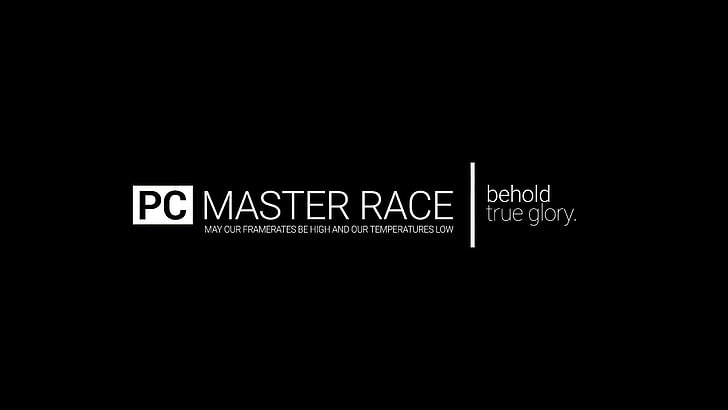 PC Master Race logo, PC Master  Race, PC gaming, communication