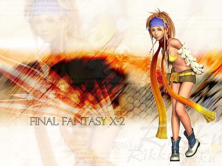 Final Fantasy, Final Fantasy X-2, Rikku (Final Fantasy), women