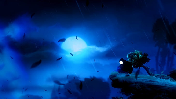 Hd Wallpaper Ori And The Blind Forest Underwater Animal