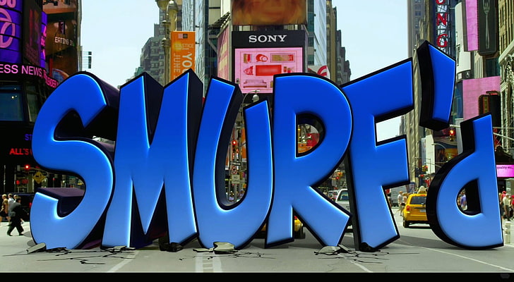 Movie, The Smurfs, HD wallpaper