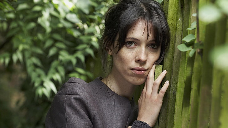 Rebecca Hall, actress, brown eyes, portrait, one person, young adult