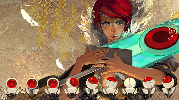 Transistor, Red (Transistor), one person, real people, lifestyles, HD wallpaper