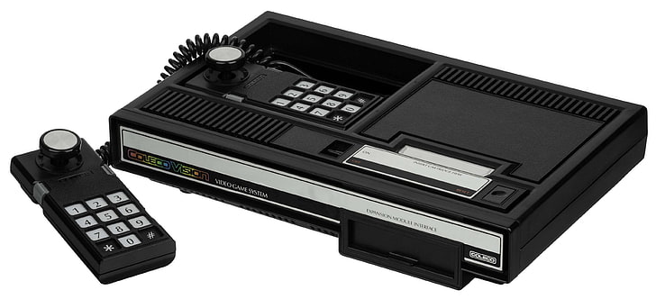 colecovision, computer game, device, electronics, entertainment