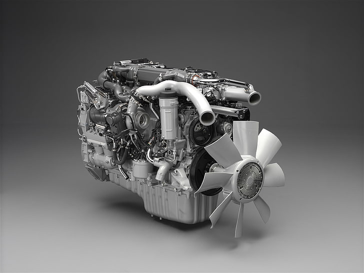 gray vehicle engine, 3d, strange, technology, machinery, machine Part, HD wallpaper