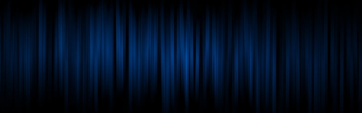 blue, abstract, shapes, digital art, stage, stage - performance space, HD wallpaper