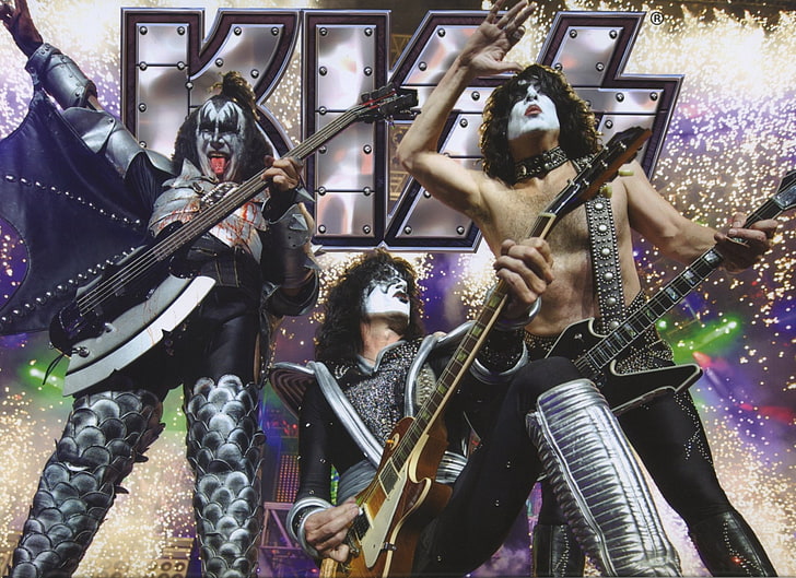 The Kiss band wallpaper, Band (Music), HD wallpaper