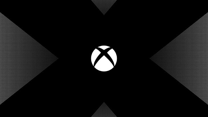 Xbox One X logo 4K, HD wallpaper