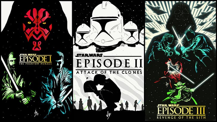Star Wars, Trilogy, star wars: episode I - The phantom menace, HD wallpaper