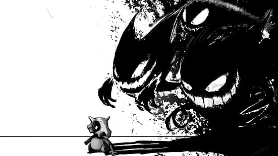 HD wallpaper: cubone pokemon illustration, Pokémon, digital art, Ghastly,  Gengar | Wallpaper Flare