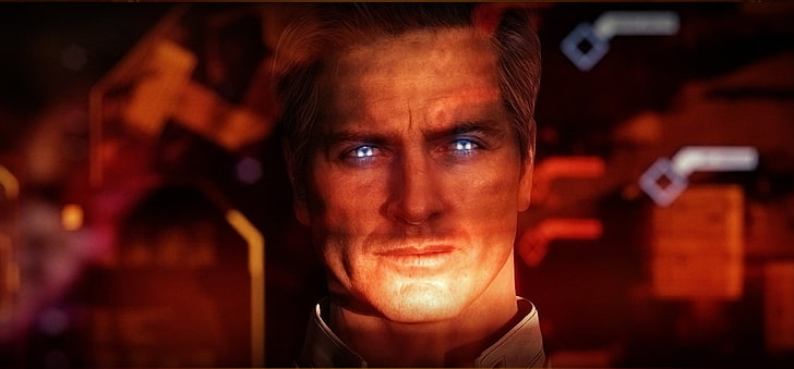 Mass Effect, Cerberus , Illusive Man, science fiction, Mass Effect 2, HD wallpaper