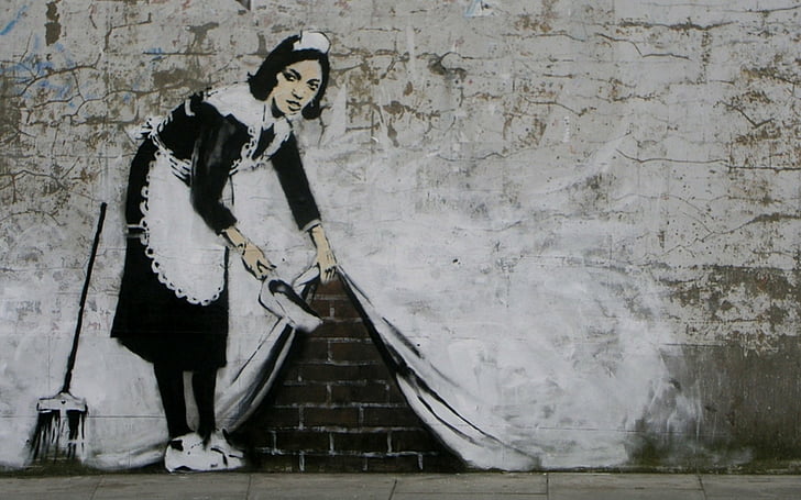Artistic, Graffiti, Banksy