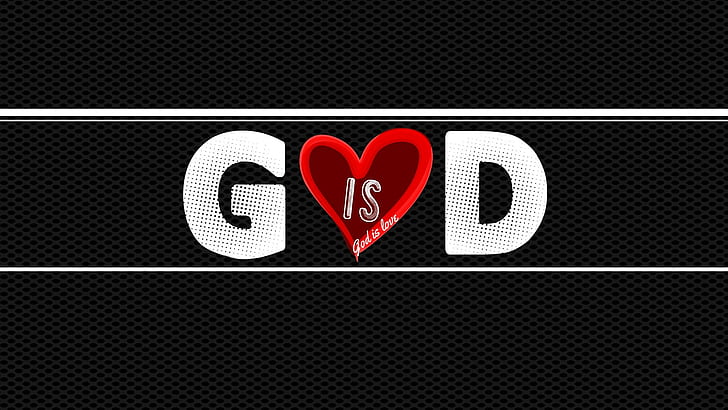 God, love, heart, texture, religion, HD wallpaper