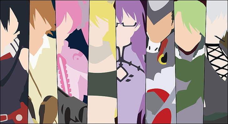 portrait illustration collage, Akame ga Kill!, Tatsumi, Mine (Akame ga Kill), HD wallpaper