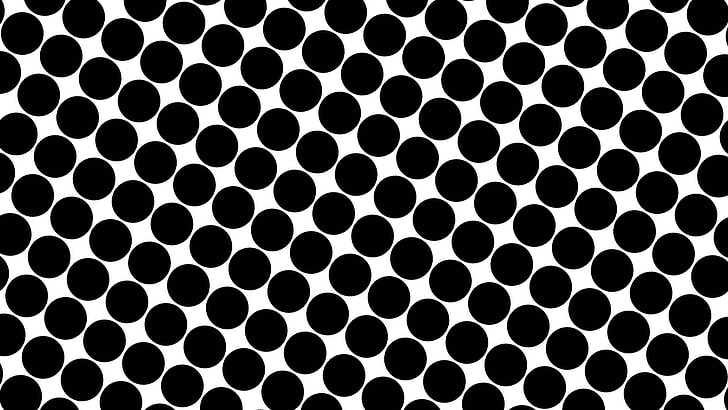 polka dots, circle, backgrounds, full frame, pattern, close-up, HD wallpaper